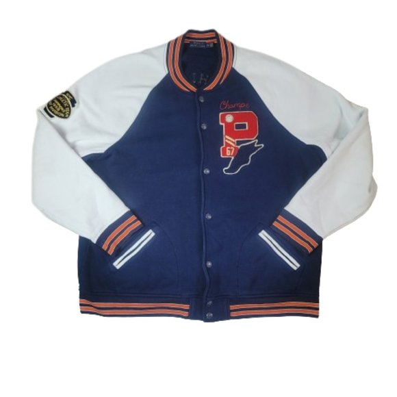 Polo Ralph Lauren Patwork Letterman Jacket - Picture 4 of 16